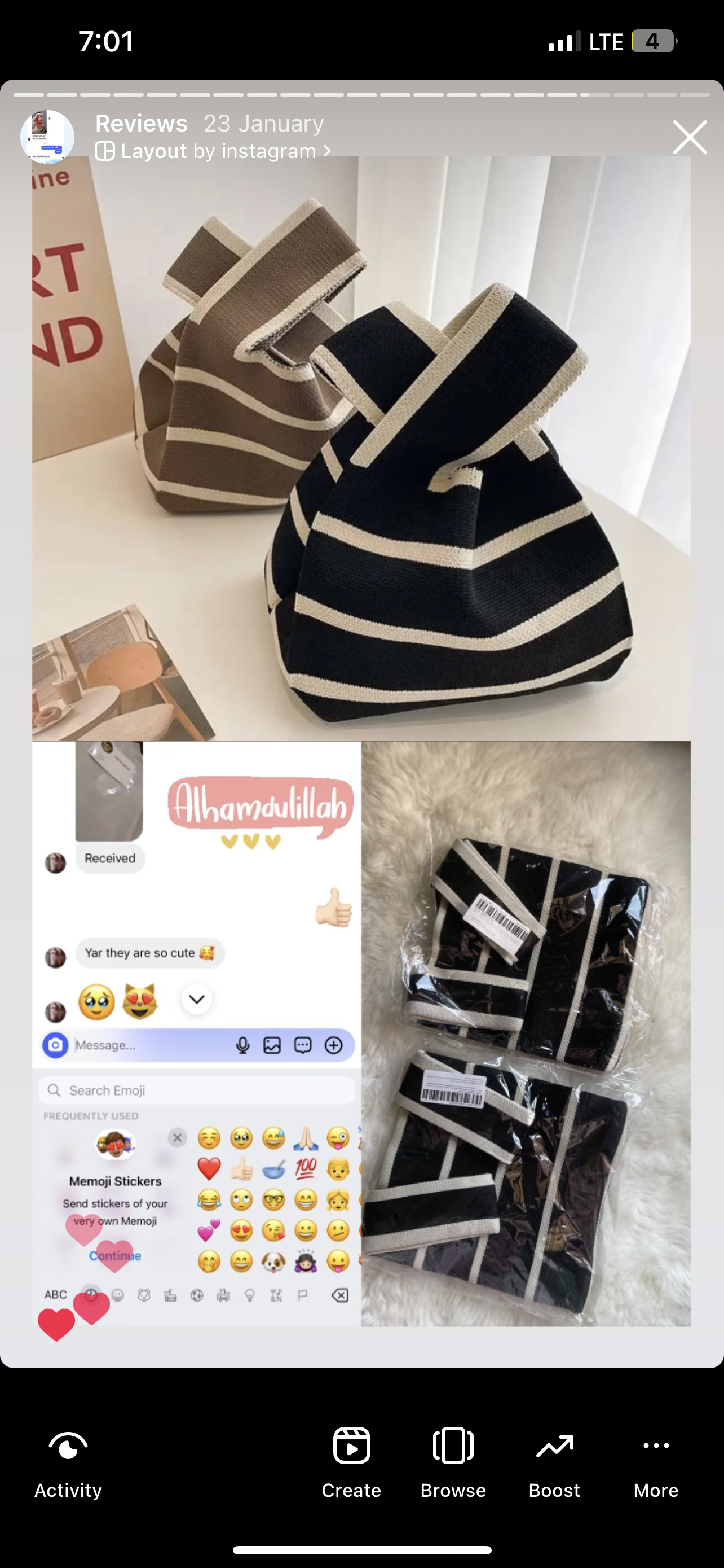 Knitted Handbags