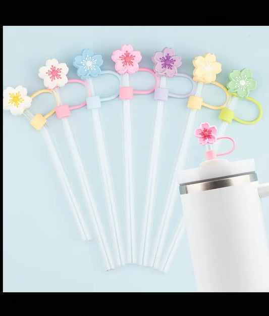 Flower Straw Cap