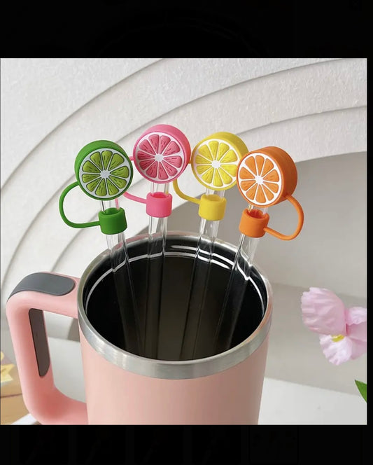 Lemon Straw Caps