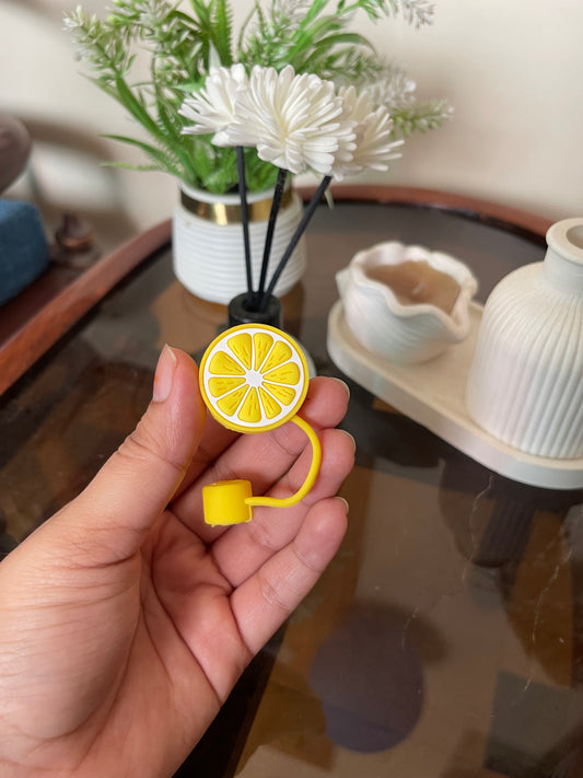 Lemon Straw Caps